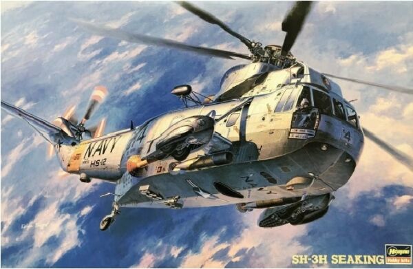 Збірна  модель SH-3H SEAKINGPT1 1:48 детальное изображение Вертолеты 1/48 Вертолеты