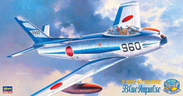 Збірна  модель F-86F-40 SABRE &quot;BLUE IMPULSE&quot;PT15 1:48 детальное изображение Самолеты 1/48 Самолеты