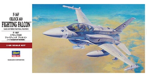 Scale model 1/48 F-16F (BLOCK 60) FIGHTING FALCON PT44 Hasegawa 07244 детальное изображение Самолеты 1/48 Самолеты