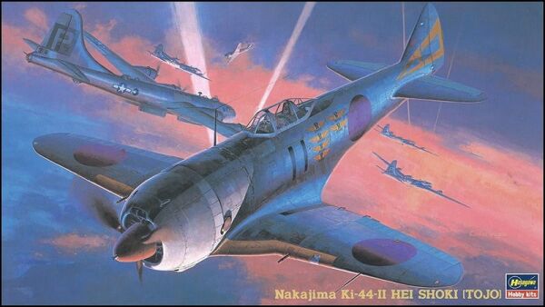Сборная модель NAKAJIMA Ki-44-II HEI SHOKI (TOJO) JT36 1:48 детальное изображение Самолеты 1/48 Самолеты