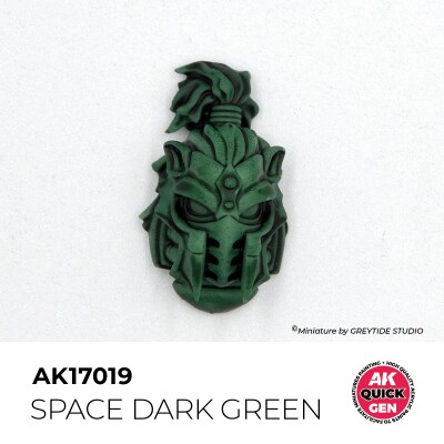 Acrylic paint SPACE DARK GREEN QUICK GEN COLOR AK-interactive AK 17019 детальное изображение QUICK GEN COLOR Краски