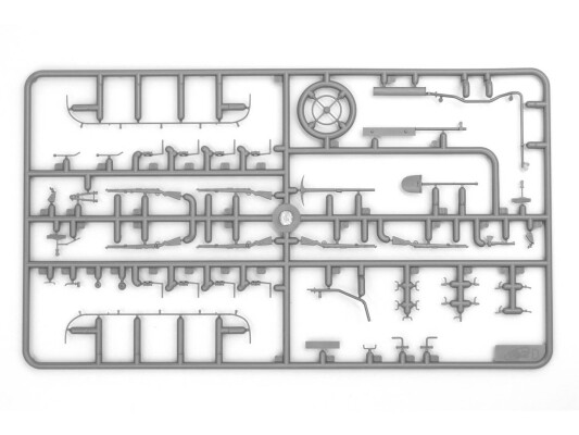 Сборная модель 1/35 Немецкий военный автомобиль Kfz.70 з MG 34 ICM 35502 детальное изображение Автомобили 1/35 Автомобили