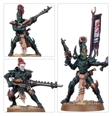 Игровой набор Warhammer 40000 - DRUKHARI: BATTLEFORCE REALSPACE RAIDERS детальное изображение Друкхари Армии Ксеносов
