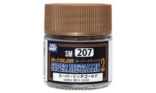 Mr. Color Super Metallic Colors II Super Rich Gold / Фарба металік Супер золото детальное изображение Металлики и металлайзеры Модельная химия