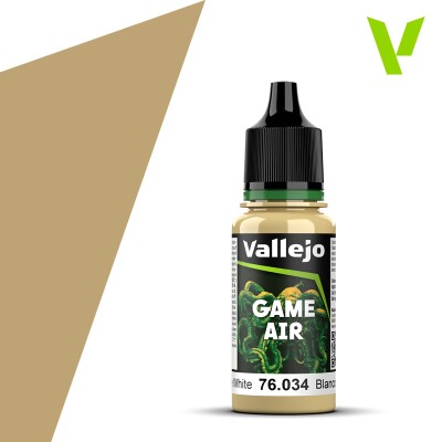 Acrylic paint Dead White Vallejo VAL 76001 детальное изображение Game Air Vallejo