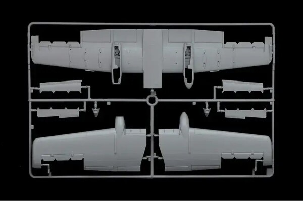 Збірна модель 1/48 Літак A-10C Blacksnakes Italeri 2725 детальное изображение Самолеты 1/48 Самолеты