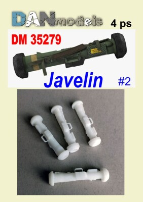 Модель 1/35 ПТРК Javelin, 4 штуки, 3D друк DANModels 35279 детальное изображение Аксессуары Диорамы