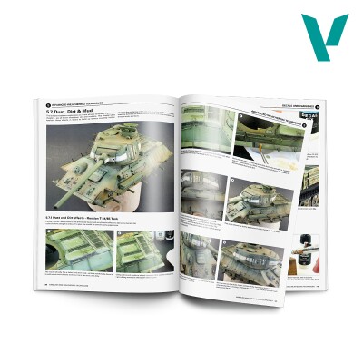 Книга - Техніки аерографії та weathering Vallejo VAL 75002 детальное изображение Обучающая литература Книги