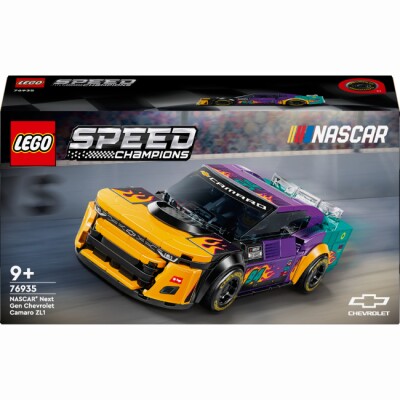 Constructor LEGO Speed Champions NASCAR® Next Gen Chevrolet Camaro ZL1 76935 детальное изображение Speed Champions Lego