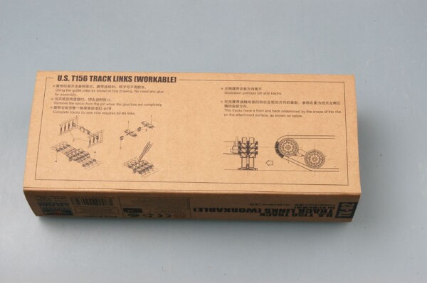 Track set 1/35 for K1/M1/M1A1 USA T156 Trumpeter 02032 детальное изображение Траки Афтермаркет