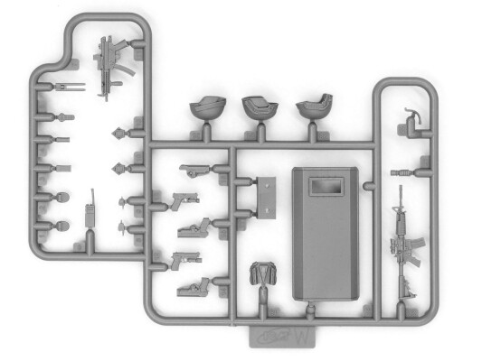Scale model 1/24 Figures S.W.A.T. Team ICMDS 2401 детальное изображение Фигуры 1/24 Фигуры