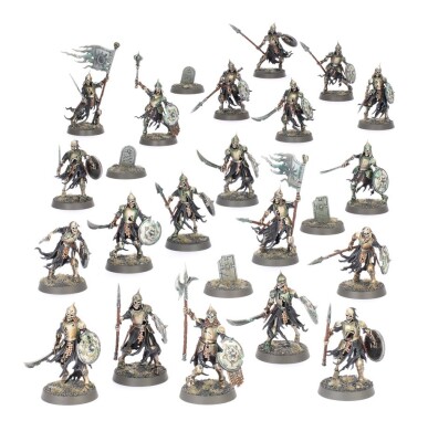 Ігровий набір AGE OF SIGMAR: SOULBLIGHT GRAVELORDS - DEATHRATTLE SKELETONS детальное изображение Владыки Душегубства Смерть