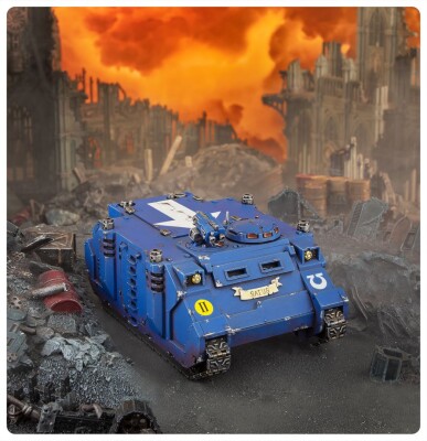 Игровой набор Warhammer 40000 - SPACE MARINES: RHINO детальное изображение Ультрамарины Космические Десантники