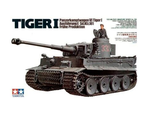 Маштабна модель1/35 Німецький важкий танк Tiger Tamiya 35216 детальное изображение Бронетехника 1/35 Бронетехника