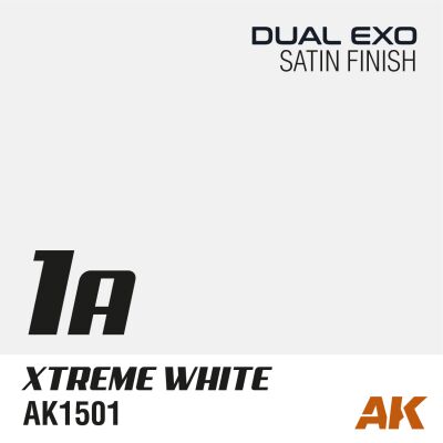 Dual exo 1a – xtreme white 60ml детальное изображение AK Dual EXO Краски