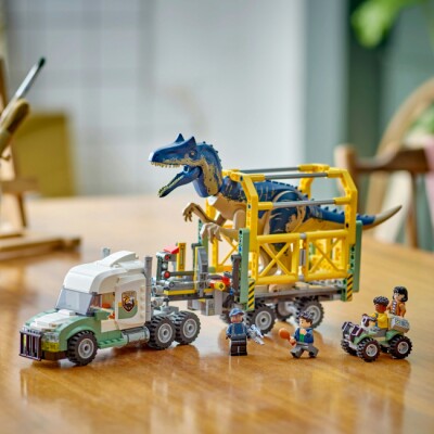 Конструктор LEGO Jurassic World Миссии динозавров: Грузовик для перевозки аллозавра 76966 детальное изображение Jurassic Park Lego