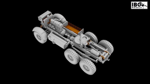 Збірна модель важкого аварійного трактора Scammell Pioneer SV1S детальное изображение Автомобили 1/72 Автомобили