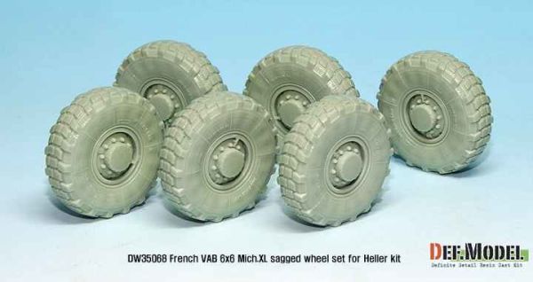  French VAB Sagged Wheel set 1-Mich. XL детальное изображение Смоляные колёса Афтермаркет