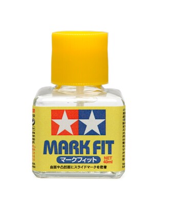 Рідина для декалей Mark Fit (40 мл) Tamiya 87102 детальное изображение Приварка декалей Модельная химия