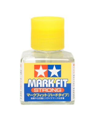 Рідина для декалей Mark Fit Strong (40 мл) Tamiya 87135 детальное изображение Приварка декалей Модельная химия