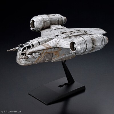 Збірна модель Космічний корабель Razor Crest (Bandai) Bandai Star Wars Revell 01213 детальное изображение Star Wars Космос