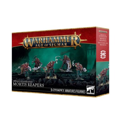Игровой набор Warhammer AGE OF SIGMAR - OSSIARCH BONEREAPERS: MORTIS REAPERS детальное изображение Мёртвые Костетрясы Смерть