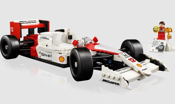 Constructor LEGO ICONS McLaren MP4/4 and Ayrton Senna 10330 детальное изображение Icons Lego
