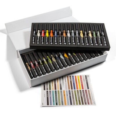 Special box RC markers - 34 units RCM 150 детальное изображение Real Colors MARKERS Краски