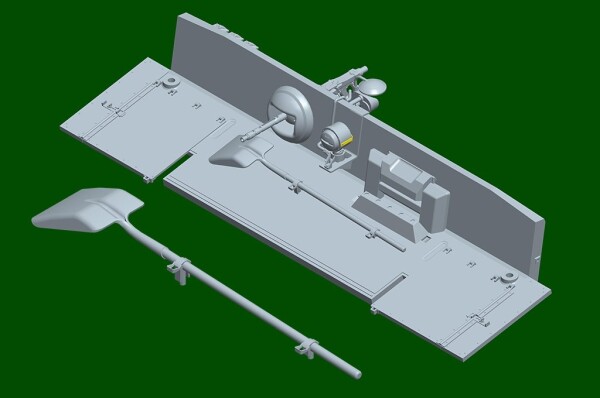 Збірна модель 1/16 Танк Pz.Kpfw.VI Ausf.E Sd.Kfz.181 Tiger I (medium production) Trumpeter 00944 детальное изображение Бронетехника 1/16 Бронетехника