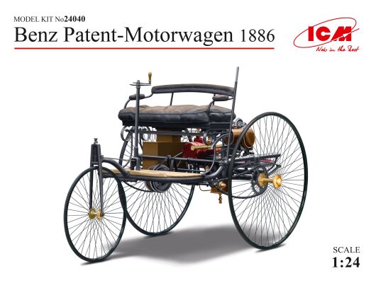 Benz Patent-Motorwagen 1886 детальное изображение Автомобили 1/24 Автомобили