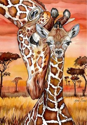 Пазл Giraffe 500шт детальное изображение 500 элементов Пазлы