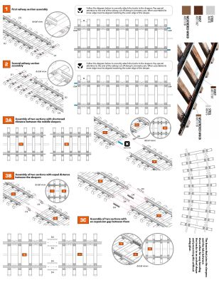 Збірна модель 1/35 подвійна залізнична колія AK-interactive 35011 детальное изображение Железная дорога 1/35 Железная дорога