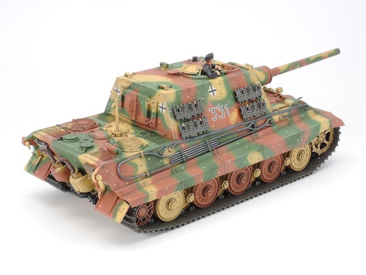 Scale model 1/35 Self-propelled artillery Jagdtiger (Early version) Tamiya 35295 детальное изображение Бронетехника 1/35 Бронетехника