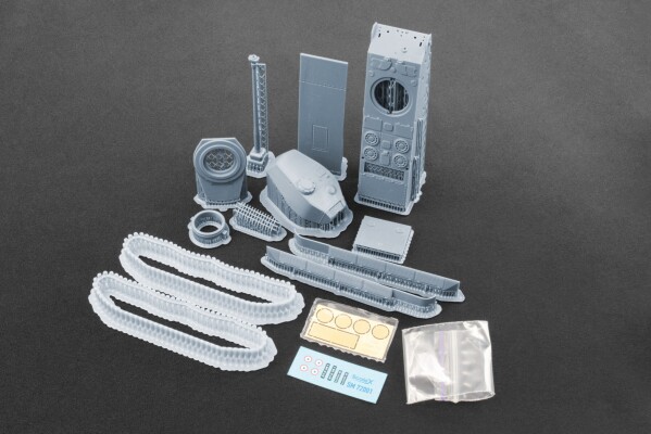 Збірна модель 1/72 Французький важкий танк FCM 50t ScaleX SM-72001 детальное изображение Бронетехника 1/72 Бронетехника