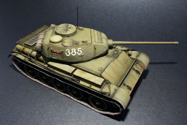 Soviet medium tank T-44 детальное изображение Бронетехника 1/35 Бронетехника