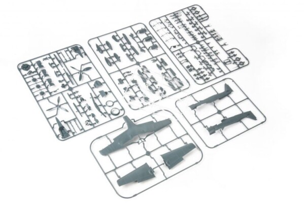 Scale model 1/48 Focke Wulf 190A-4 with engine flaps Weekend Edition Eduard 84117 детальное изображение Самолеты 1/48 Самолеты