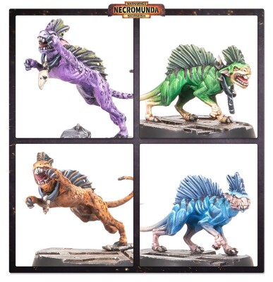 Ігровий набір Warhammer - NECROMUNDA: ESCHER UNDERHIVE CREW детальное изображение Necromunda WARHAMMER 40,000