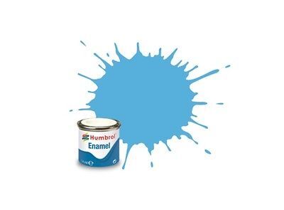 Голубая морская глянцевая детальное изображение Эмалевые краски Краски