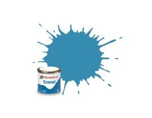Синяя-средиземноморская глянцевая детальное изображение Эмалевые краски Краски