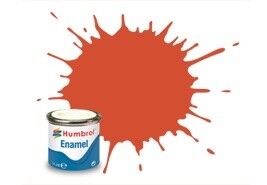Красная сатин детальное изображение Эмалевые краски Краски