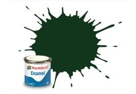 Зеленая темная сатин детальное изображение Эмалевые краски Краски