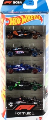 Набор Hot Wheels F1 2024 из 5 базовых болидов (JGF58) детальное изображение Hot Wheels 