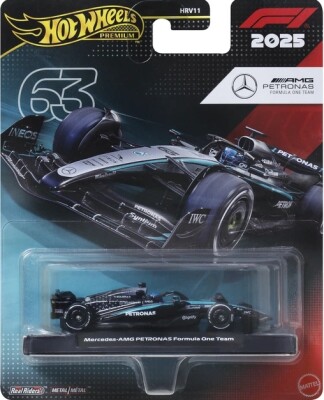 Коллекционный болид Hot Wheels Mercedes-Benz George Russell #63 Formula 1 (JKD80) детальное изображение Hot Wheels 