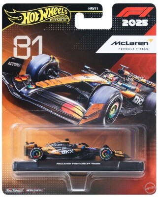 Коллекционный болид Hot Wheels McLaren Oscar Piastri #81 Formula 1 (JKD81) детальное изображение Hot Wheels 