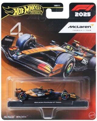 Коллекционный болид Hot Wheels McLaren Lando Norris #4 Formula 1 (JKD88) детальное изображение Hot Wheels 