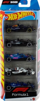Набор Hot Wheels из 5-ти базовых машинок Формула 1 (JLN11) детальное изображение Hot Wheels 