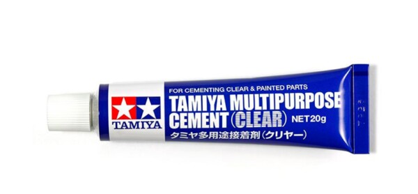 Універсальний клей (прозорий) Tamiya 87188 детальное изображение Клей Модельная химия