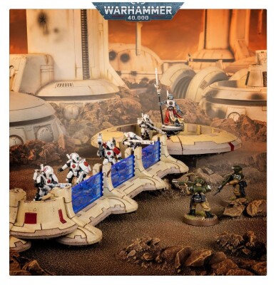 TAU EMPIRE - TIDEWALL SHIELDLINE детальное изображение Империя ТАУ WARHAMMER 40,000