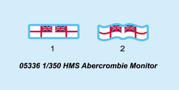 HMS Abercrombie Monitor детальное изображение Флот 1/350 Флот