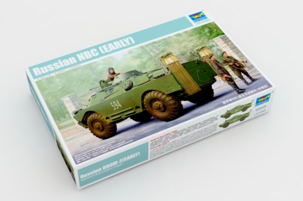 Збірна модель 1/35 Броньована машина-амфібія NBC ранньої модифікації Трумпетер 05513 детальное изображение Бронетехника 1/35 Бронетехника